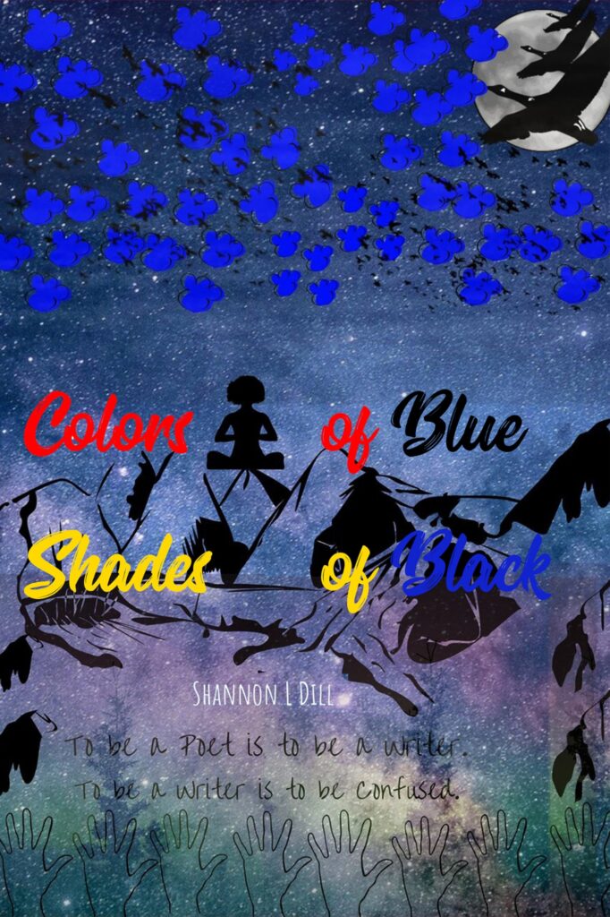 Daphodill Colors of Blue Shades of Black Poetry